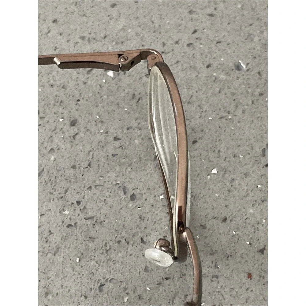 Vintage On Guard Aviator Eyeglasses Frame ONLY OG Z87 2 54-17-140 W GUARD Bronze